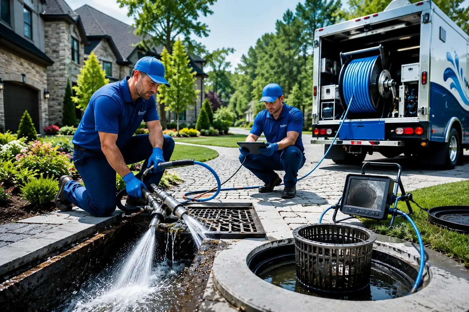 Local outdoor drain cleaning professionals in Athelstane, WI